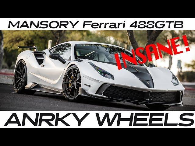 INSANE MANSORY SIRACUSA 4XX FERRARI 488 GTB - ANRKY Wheels / Creative Bespoke