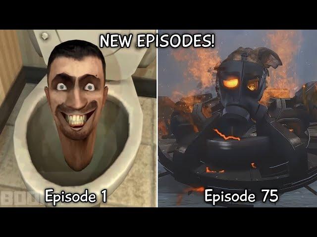 Skibidi Toilet 1 - 75 All Episodes (60 FPS REMASTERED) Buzzsaw Skibidi Toilet  (Episode 77?)