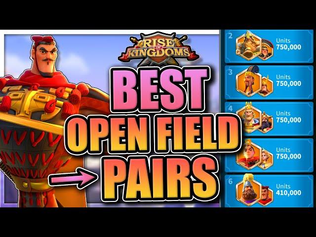 Best Open Field Marches & Talents [May 2025] Rise of Kingdoms