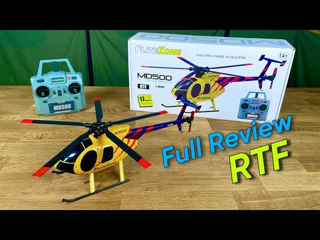 FliteZone MD500 collective pitch scale entry-level helicopter | Hughes MD5000E | Pichler-Modellbau