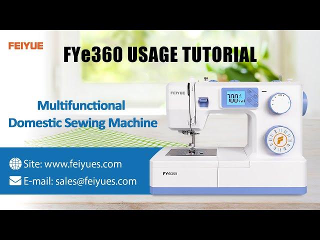 FYe360 I Sewing Made Easy: Tips and Tricks for the FYe 360 Sewing Machine #sewing #sewingtutorials