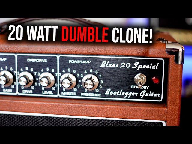 When You NEED THAT MONSTER TUBE TONE! (Bootlegger Guitar Blues 20 Amp)