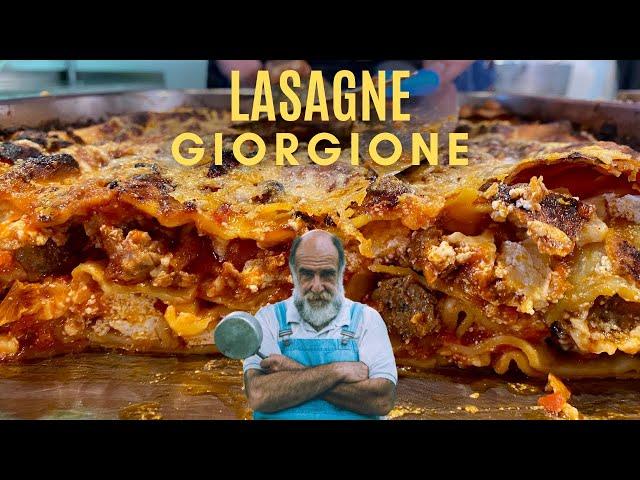 LASAGNE AL FORNO CON POLPETTINE - Le ricette di Giorgione