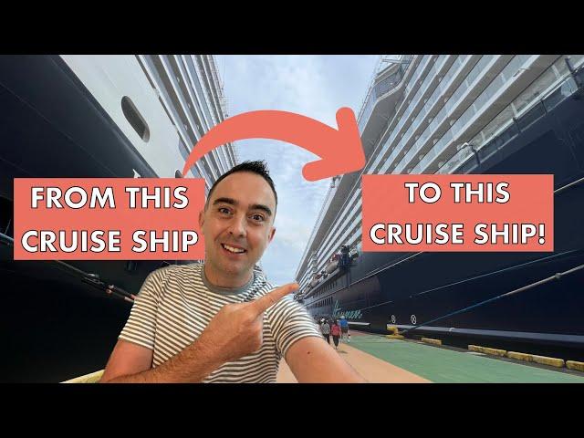 I left an ADULT ONLY Cruise Ship to board a LUXURY Ship on the SAME DAY!