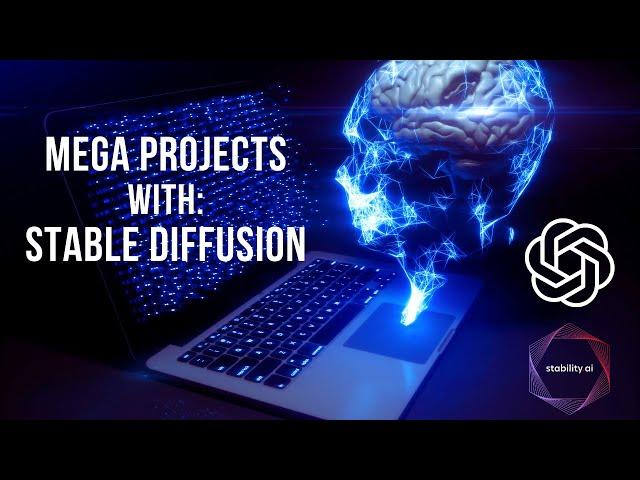 MEGA PROJECTS with STABLE DIFFUSION [Engineer's explanation]