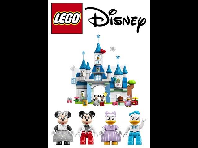 The New LEGO DUPLO - Disney 100 - 3in1 Magical Castle (10998)