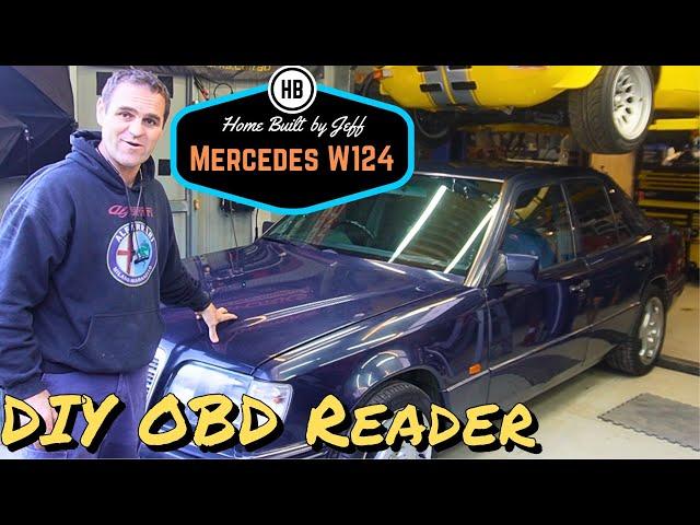 DIY OBD1 code reader.  Mercedes W124 E220 part 3