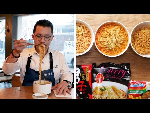 Ramen Chef Reviews Instant Ramen