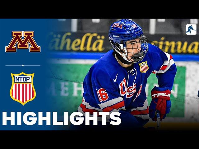 Minnesota vs USA U18 | NCAA College Hockey | Highlights - January 01, 2024