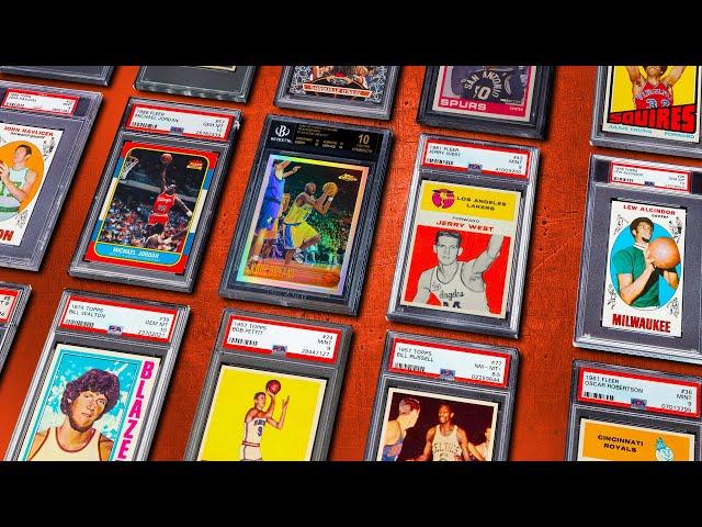 Top 50 NBA Basketball Rookie Cards of All Time - Most Valuable RC Cards Sold at Auction