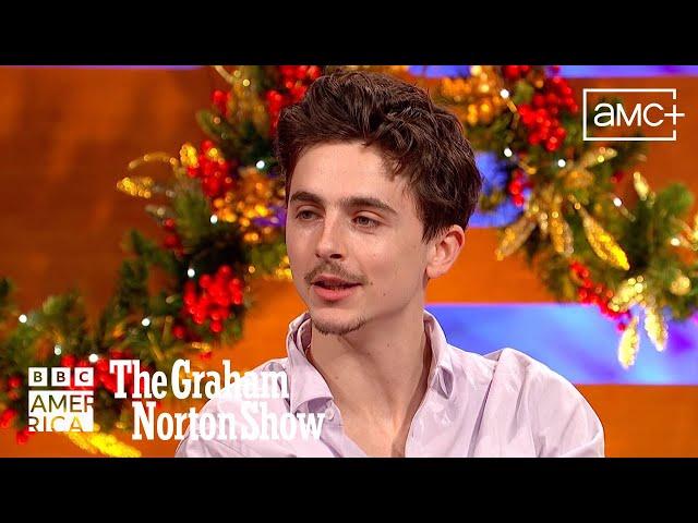 Timothée Chalamet Excels at Sucking and Blowing  The Graham Norton Show | BBC America