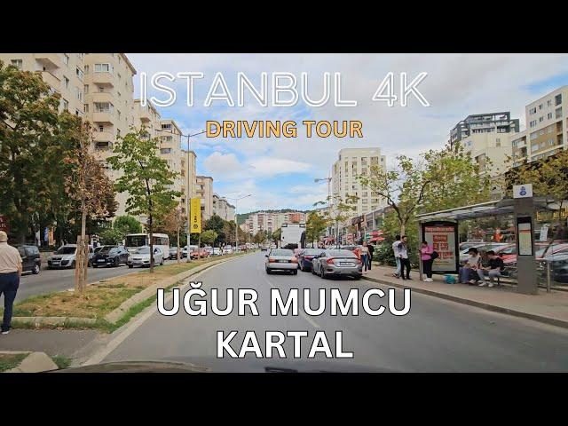 Istanbul 4K Drive in Uğur Mumcu Neighborhood in Kartal – Driving in Istanbul