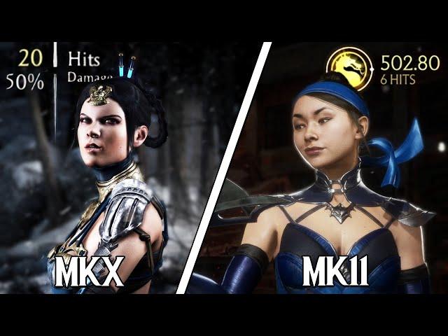 Kitana 50% Combo Comparison