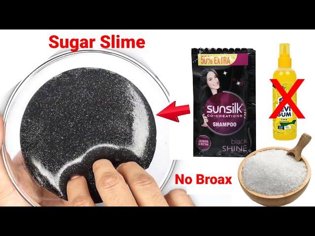 No Borax No Glue Only Sugar & Water Slime/DIY SLIME/Homemade slime/How to make Slime without borax