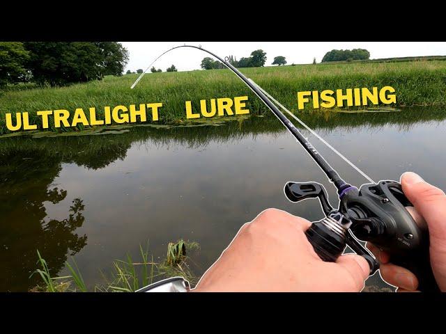 Ultralight Canal Fishing With Lures