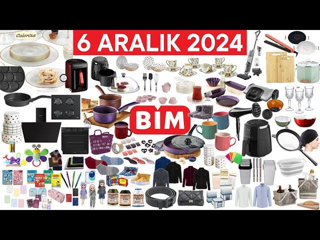 RESMİ KATALOGDAN | BİM 6 ARALIK 2024 | HARİKA İNDİRİMLER | MUTFAK ÇEYİZ GİYİM | BİM AKTÜEL ÜRÜNLERİ