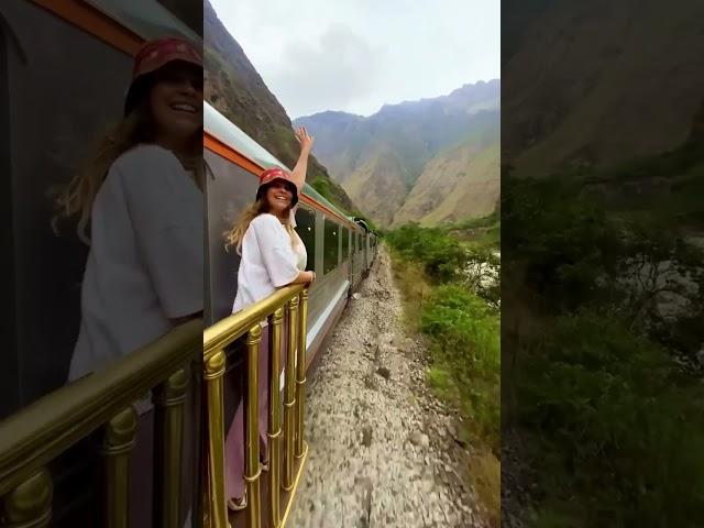 Train trip to Machu Picchu, Peru 