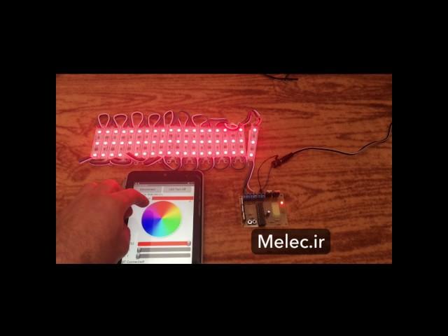 RGB LED Controller  Board with Bluetooth