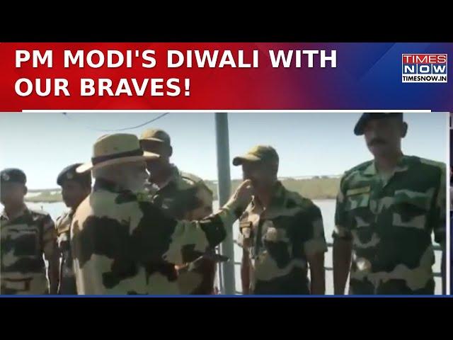 Modi In Gujarat: PM Lights Up Morale Of Patriots, Celebrates 2024 Diwali With BSF Jawans In Kutch