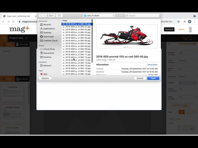 How to use Magplus Now 360 Image Sequence Feature | Full Tutorial | mag+