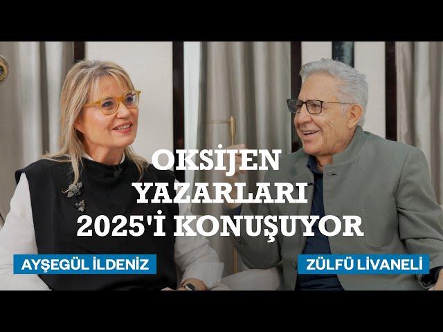 Ayşegül İldeniz ile Zülfü Livaneli, Oksijen Yeni Yıl Buluşmaları'nda 2025’i ve geleceği konuşuyor