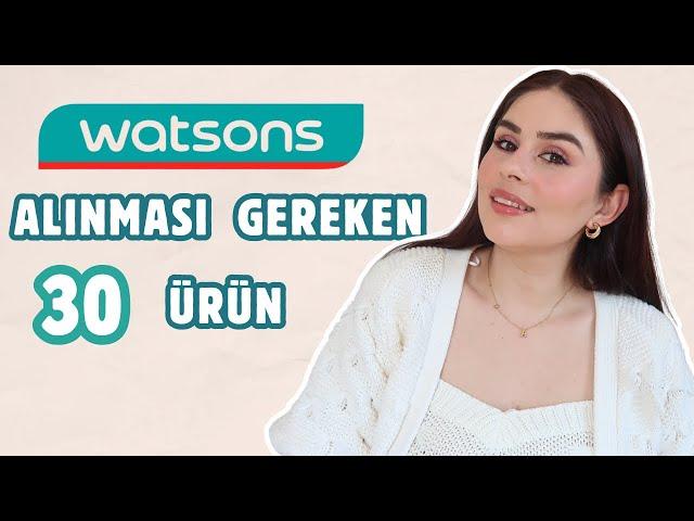 Watsonstan alınması gereken 30 ürün 2024 | Makyaj ,cilt bakımı ,saç bakımı