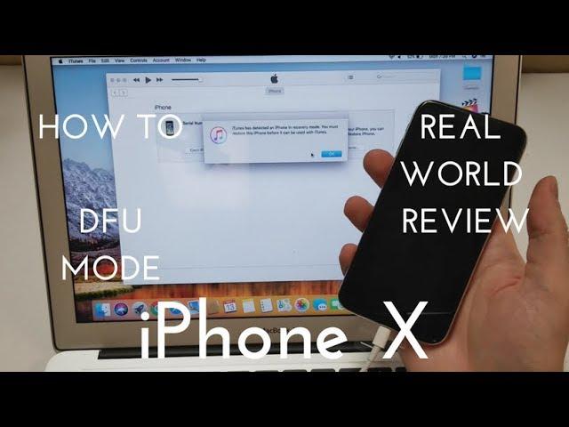 The REAL Way to Enter DFU Mode on the iPhone X