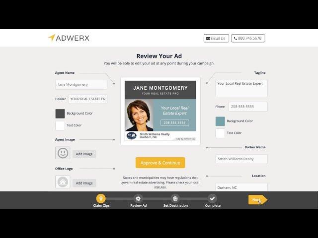 Adwerx for Real Estate Agents