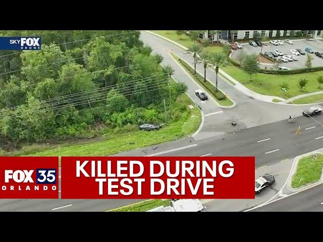 Man on Corvette test drive killed in 2-vehicle crash in Orlando