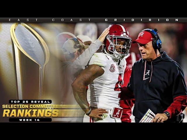 Week 14 College Football Playoff Top 25 Reveal Show