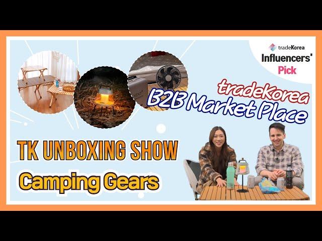 [Infulencer’s Pick] Soobeanie & Alex tried the camping gear items which can make your camping cozy!!