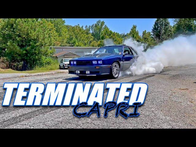 Fully restored, and TERMINATOR swapped Mercury Capri full rips!