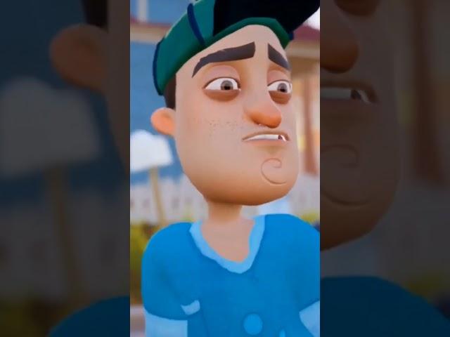 Это у нас ФЕМЕЛИ  Hello Neighbor #1 @dpag0n #shorts #helloneighbor