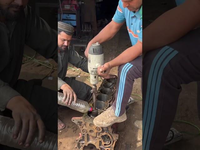 How Six Cylinder Diesel Engine Cylinder Sleeve Polishing Amazing Process