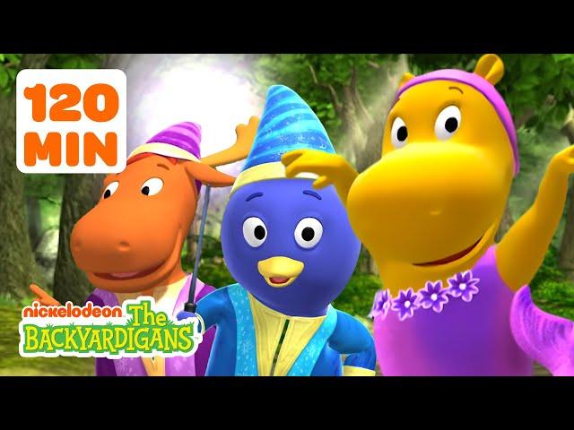 Mermaid Tasha + Wizards Pablo & Tyrone Magical Adventures! w/ Uniqua | 2 Hours | The Backyardigans