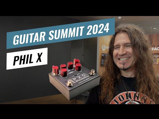 Guitar Summit 2024: Interview with Phil X about his new J. Rockett PXO and working with Bon Jovi