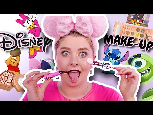 STITCH, WINNIE POOH & mehr!  Ich SCHMINKE mich mit DISNEY Make-up Teil 2 