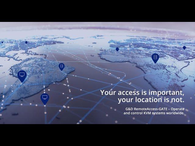 G&D's new RemoteAccess-GATE – access your KVM systems at any time and from anywhere