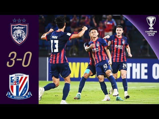 Johor remains unbeaten | Johor (MAS) - SH Shenhua (CHN) | Highlights | AFC Champions League Elite™