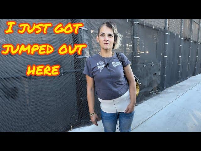 40 year old Cristina is homeless in Las Vegas