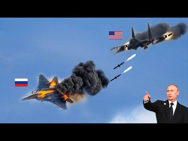 7 Minutes ago!!! The First Air Battle of a US F-22 and a Russian MIG-31 See What Happens!