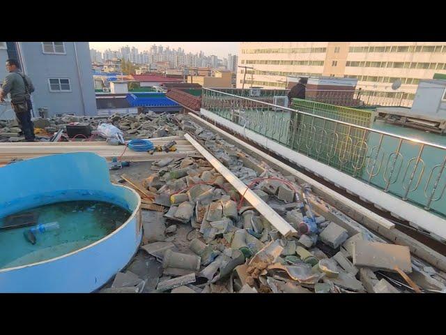 호야 지붕공사 인천 부평구 십정동 단독주택 지붕개량공사입니다