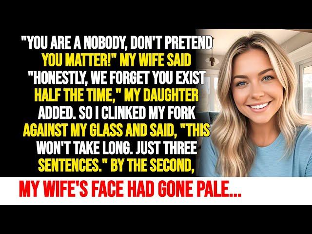 "You're A Nobody," My Wife Said. 3 Sentences Later She Turned Pale. My NUCLEAR Revenge