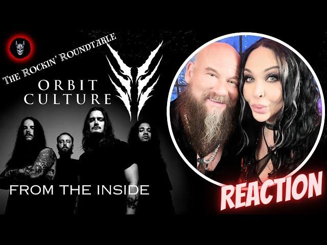 Metal Couple REACTS and REVIEWS - Orbit Culture - "From The Inside" (Official Music Video)