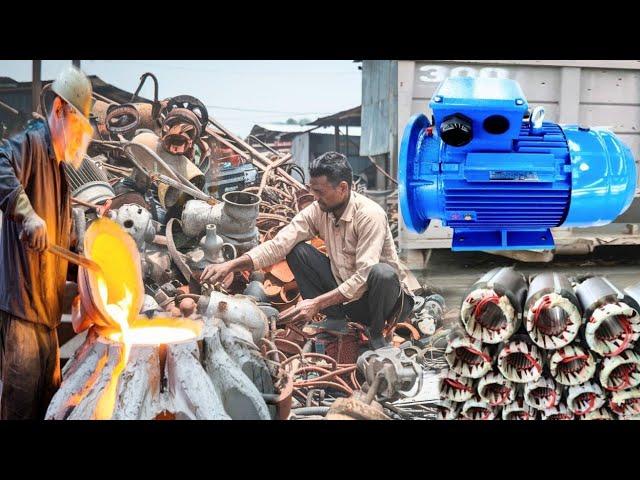 Electrical Motor Manufacturing Process : Foundry to Finish | @darkskills00