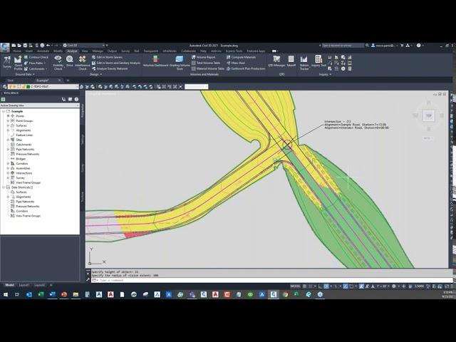 Sight & Visibility Controls in Civil 3D