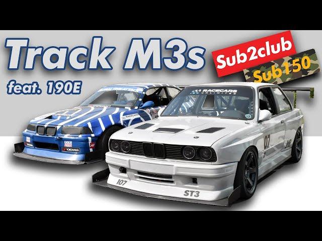 e30, e36 M3 Track car build and Driver interview