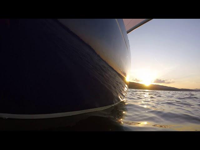 Sailing yacht sailwithme.bg enjoy the sunset