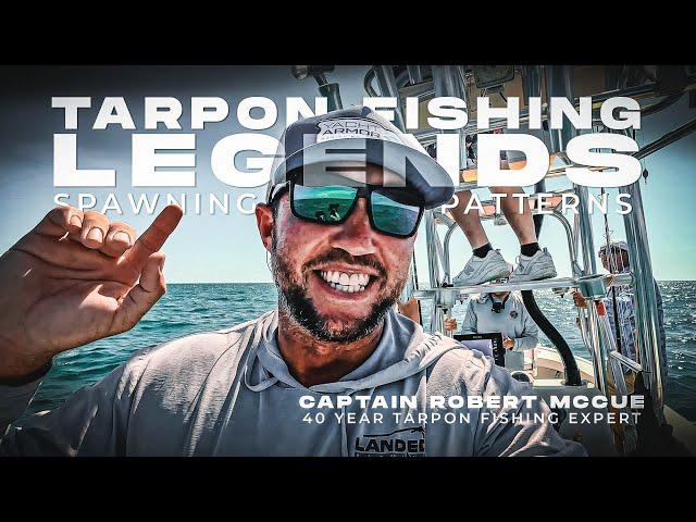 Tarpon Fishing Boca Grande with 40 Year Legend Captain Robert Mccue Gulf Spawn + Hill Tide Fishing