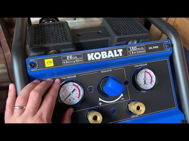 Noise Reduction | Harbor Freight VS Kobalt Air Compressor